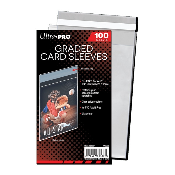 Ultra-Pro-100-graded-card-resealable-Sleeves